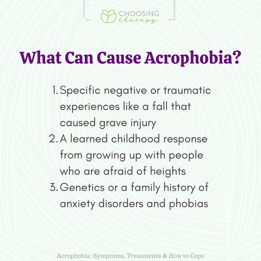 Causes of Acrophobia