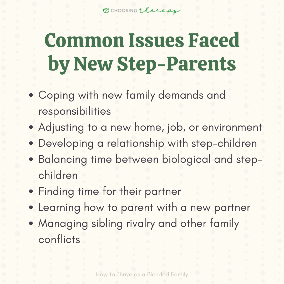 Common Issues Faced by New Step-Parents