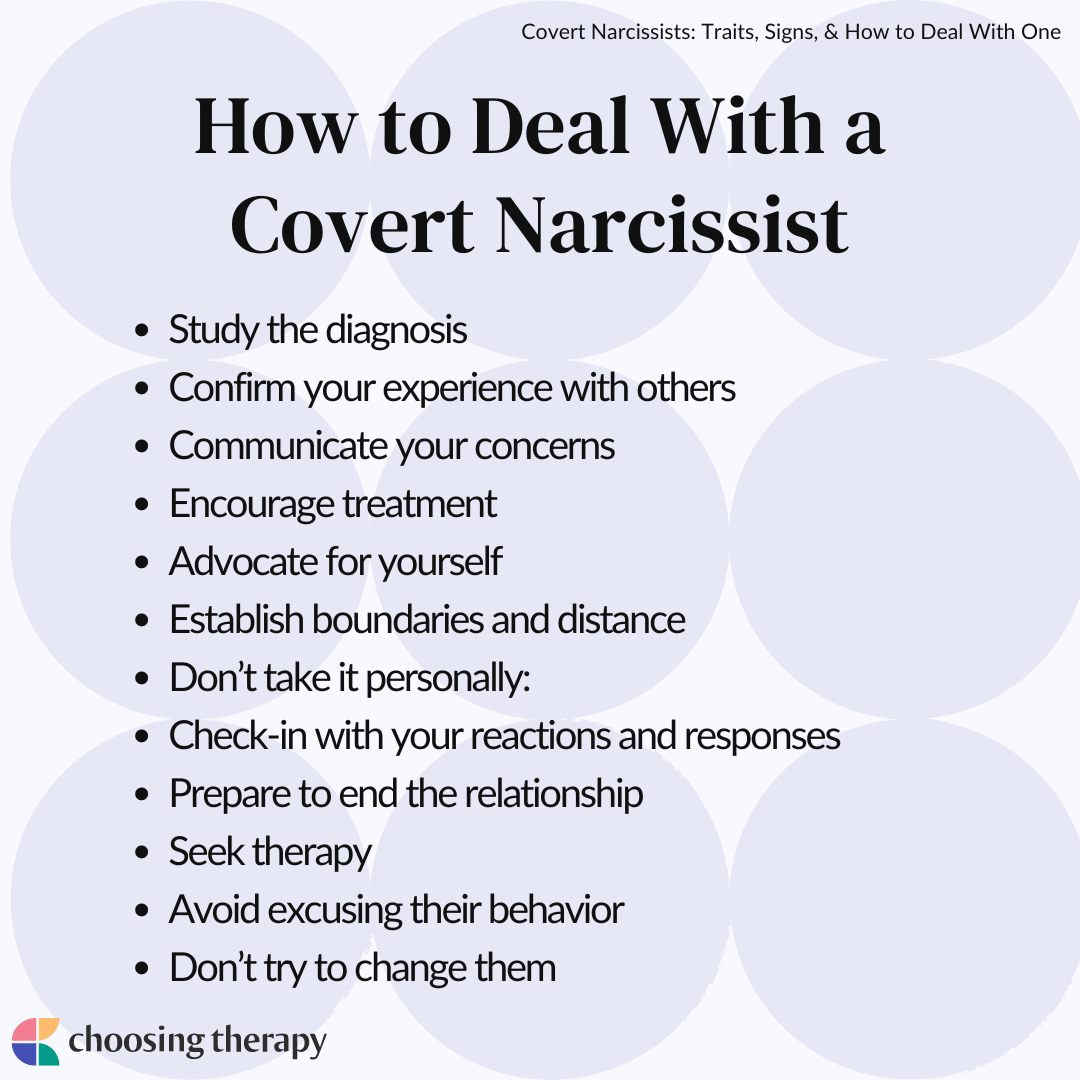 Covert Narcissists Traits Signs How To Deal With One