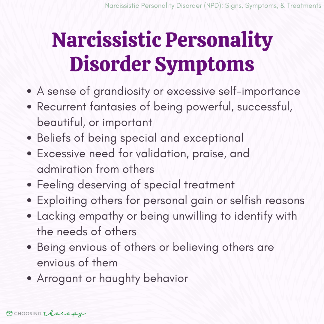 literature review narcissistic personality disorder