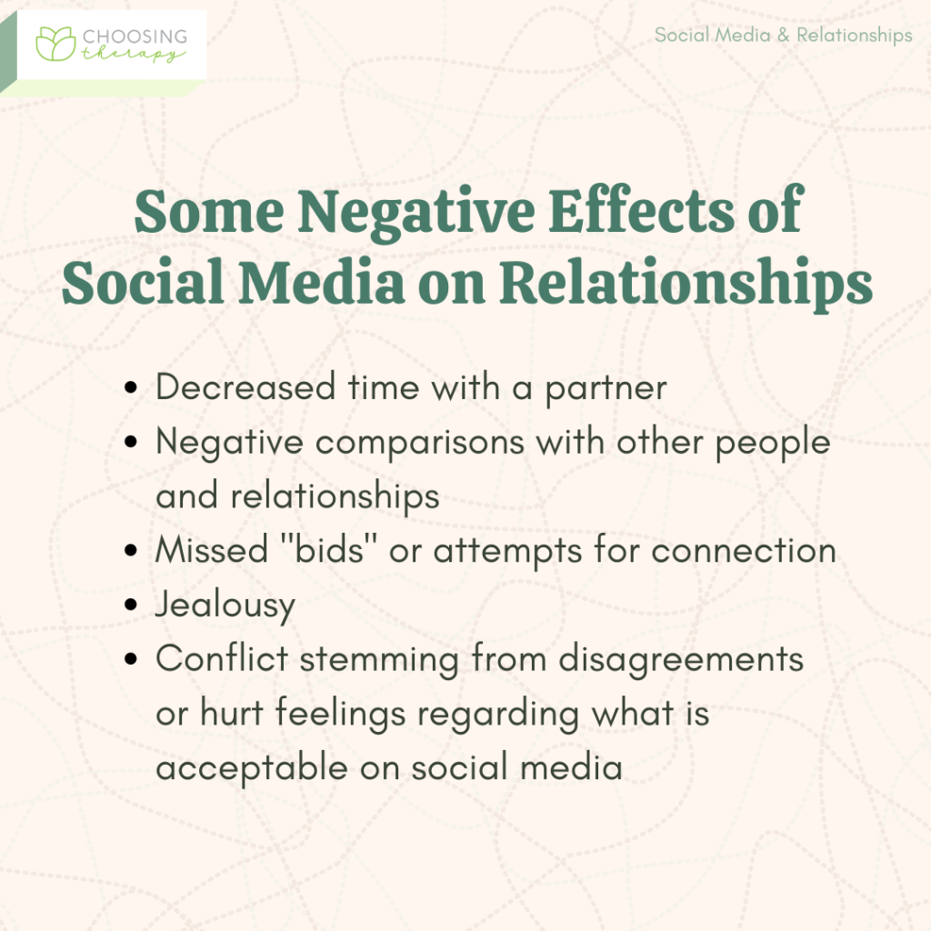 negative effects of social media on relationships essay
