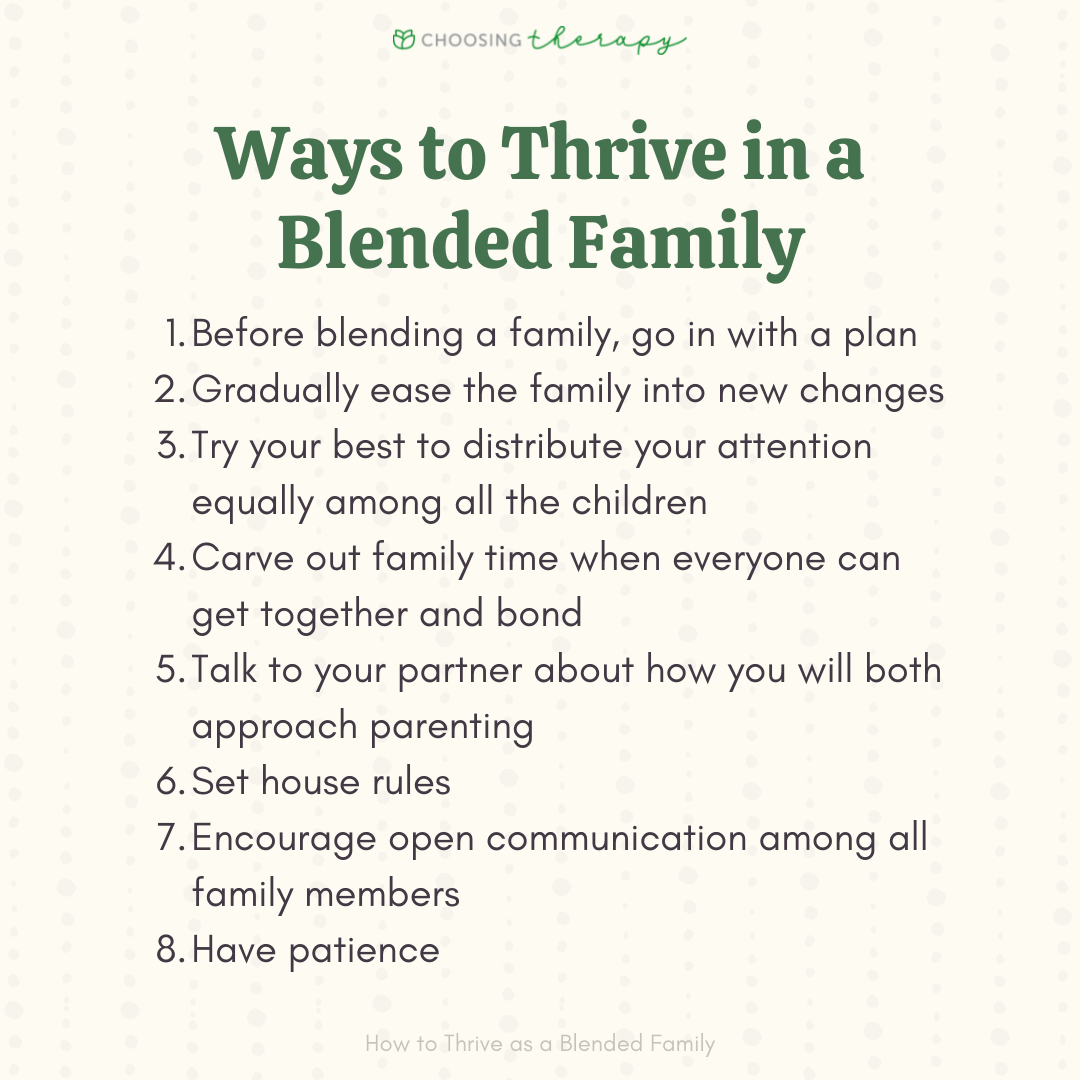 Ways To Thrive in a Blended Family
