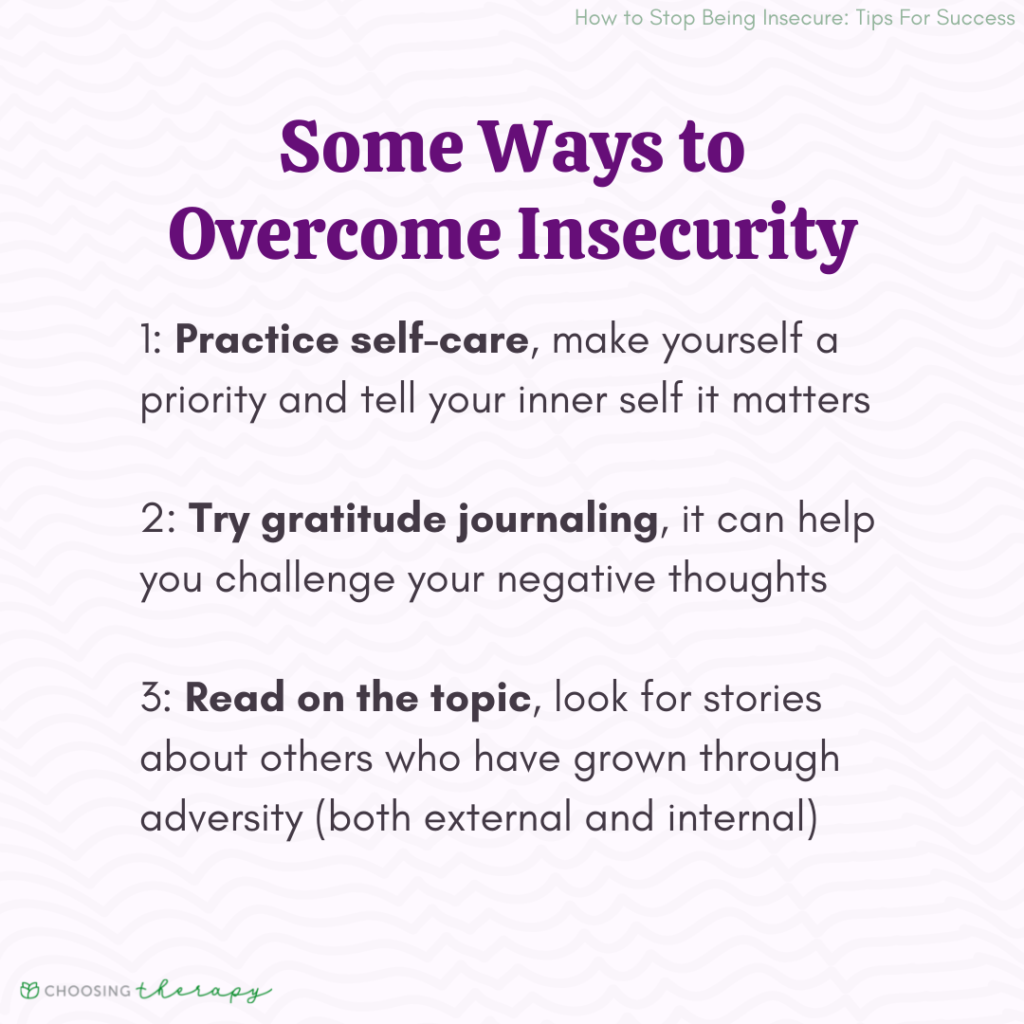 How To Get Rid Of Insecure Thoughts 9 Ways to Stop Being Insecure