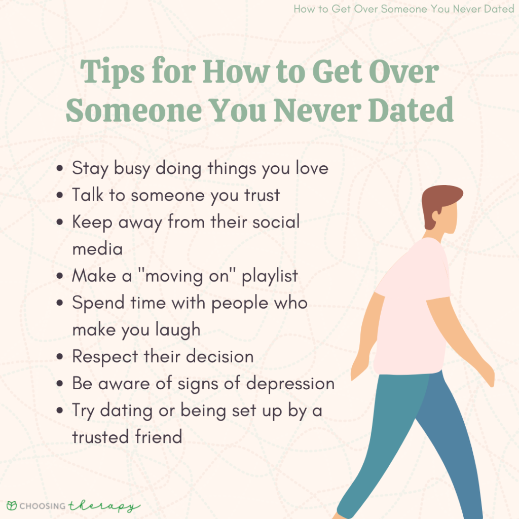 How to Get Over Someone You Never Dated: 15 Tips From a Therapist
