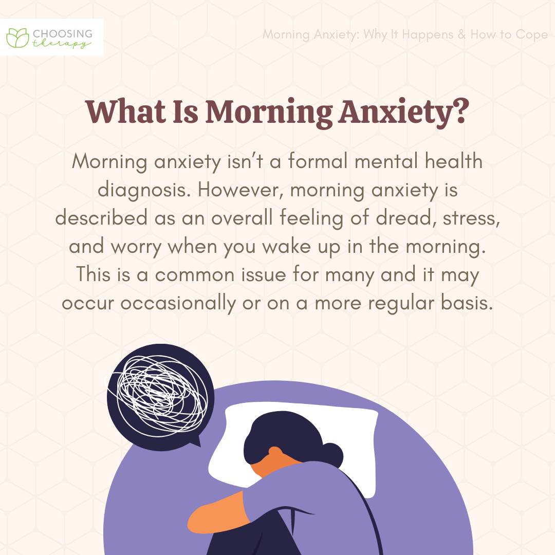 Morning anxiety: why is my anxiety worse in the morning?