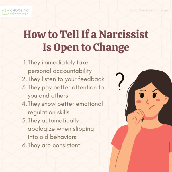 Can narcissists change 