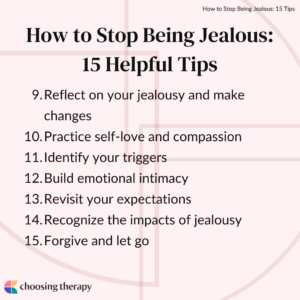 How to Stop Being Jealous: 15 Helpful Tips