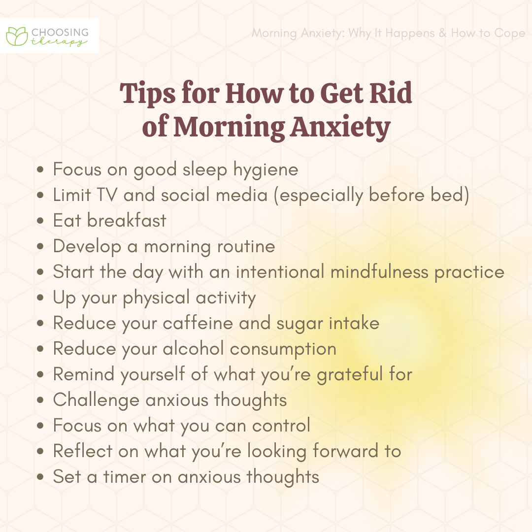 List 103+ Images how to get rid of morning anxiety Updated