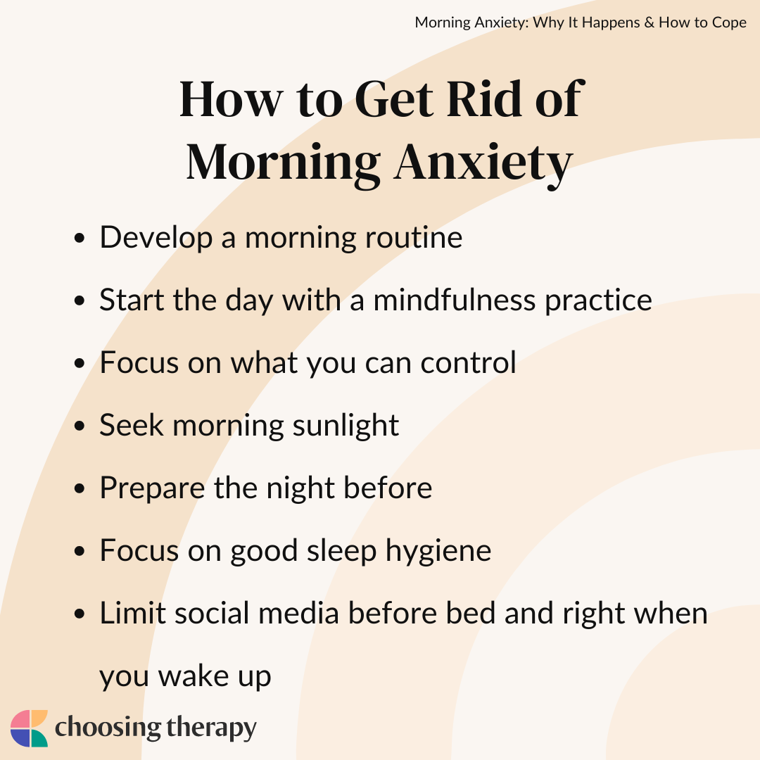 List 103+ Images how to get rid of morning anxiety Updated