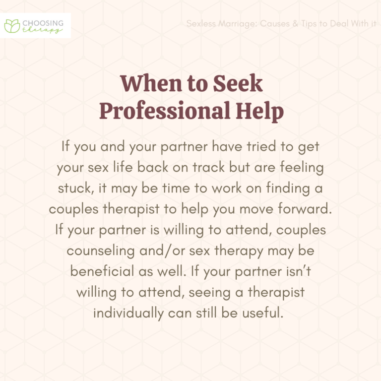 Sexless Marriage: 8 Causes & Tips to Deal With It
