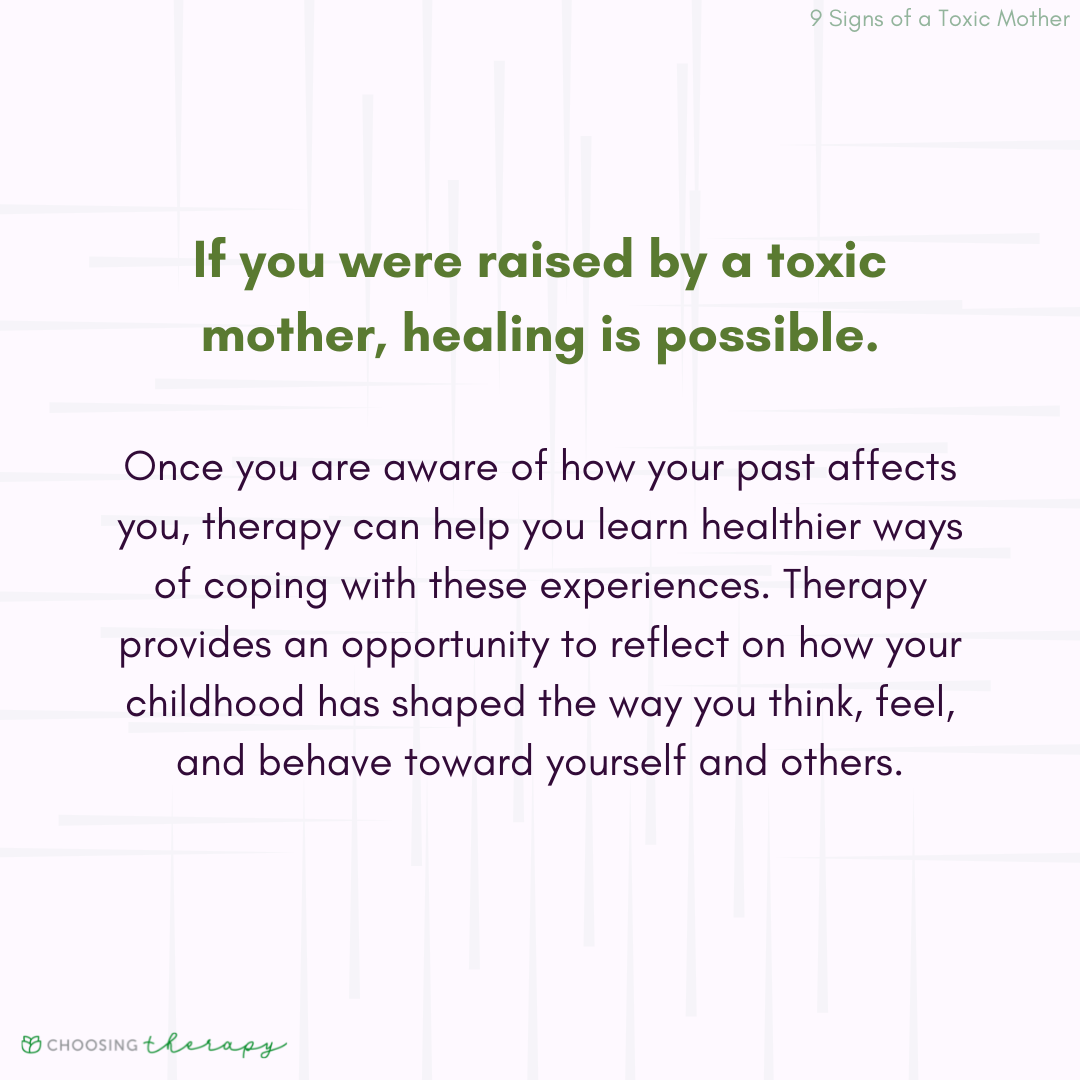 Healing For Those Who Were Raised by Toxic Mothers