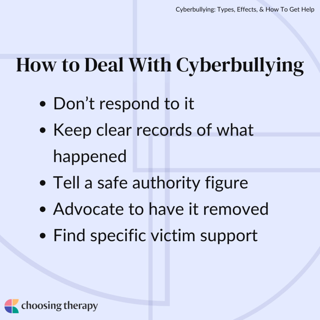 How to Deal With Cyberbullying