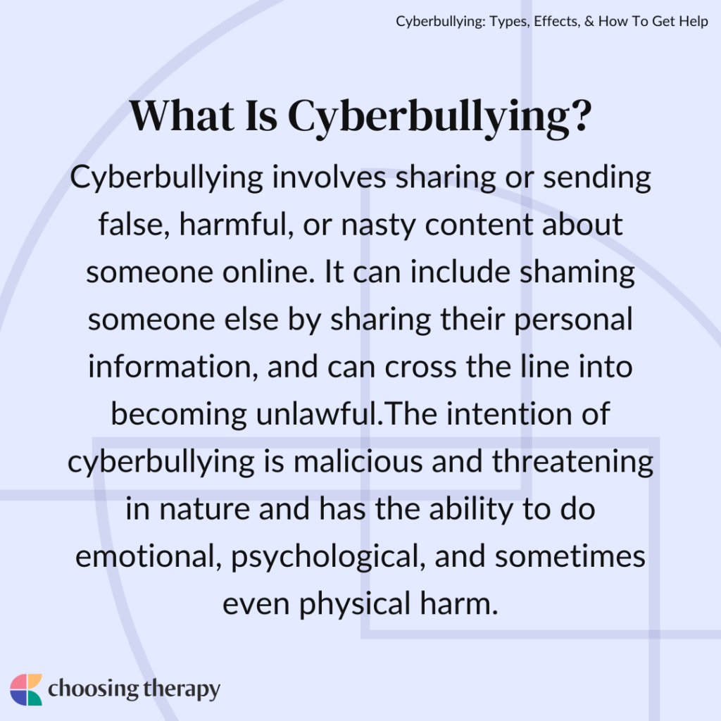 What Is Cyberbullying