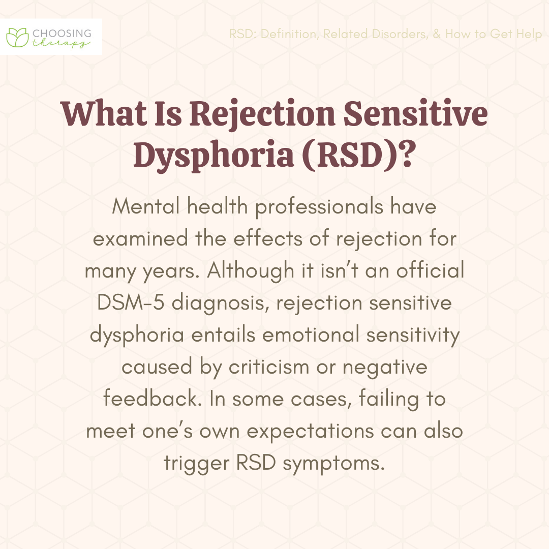 What Is Rejection Sensitive Dysphoria ( RSD )