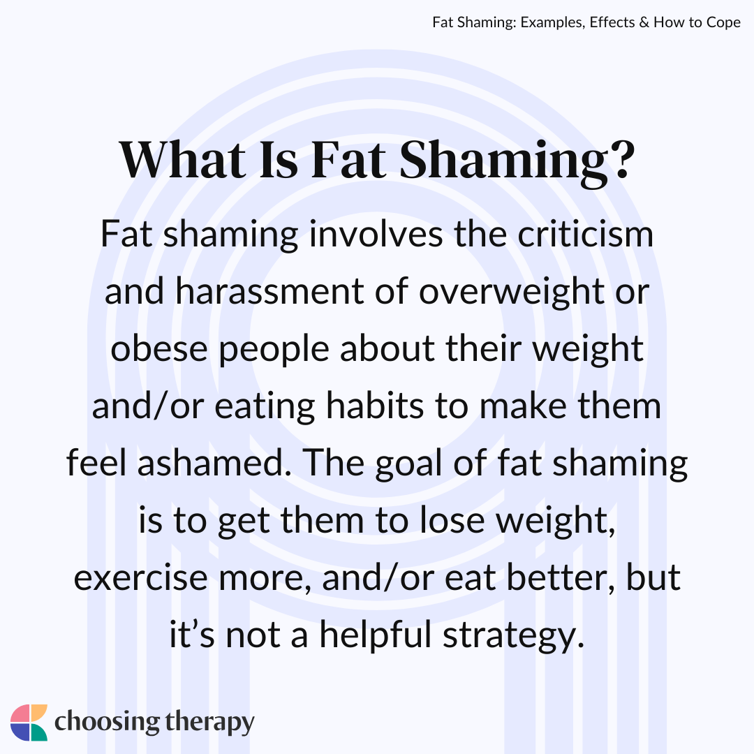 The Impacts Of Fat Shaming And How To Cope