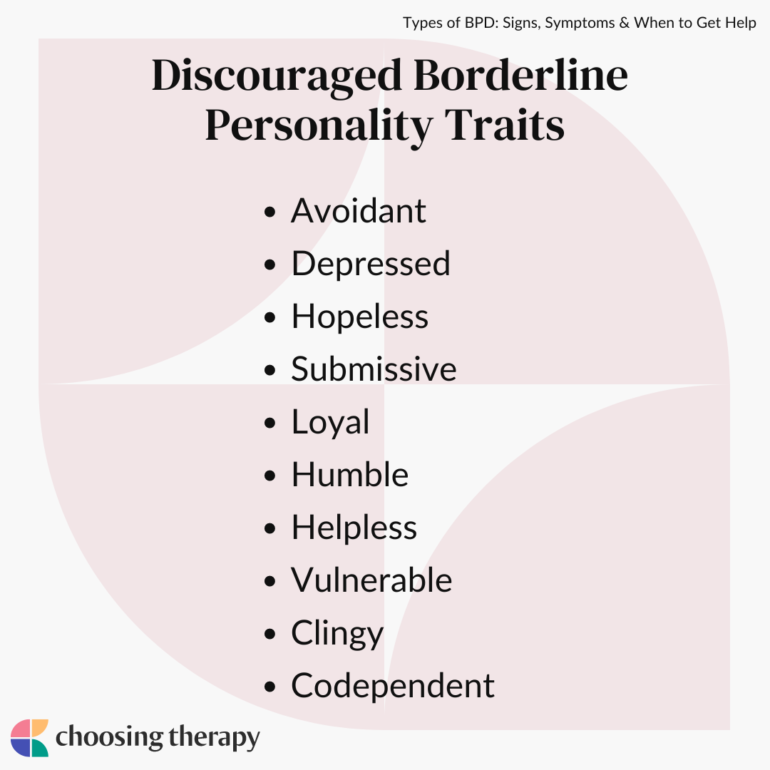 Types of BPD and How They Define Borderline Personality