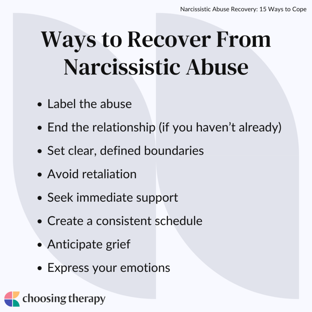 How Do You Stop A Narcissist From Hurting You Narcissistic Abuse Recovery: 15 Ways to Cope
