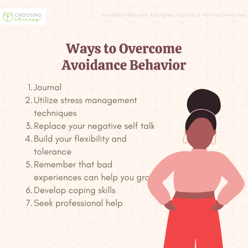 How to spot overcome avoidance behavior