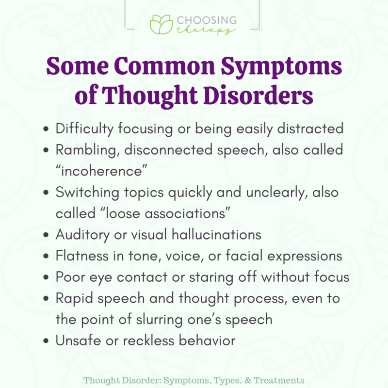 Thought Disorder Symptoms, Types, & Treatments Choosing Therapy