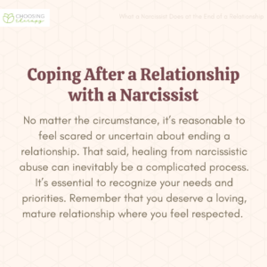 What a Narcissist Does at the End of a Relationship