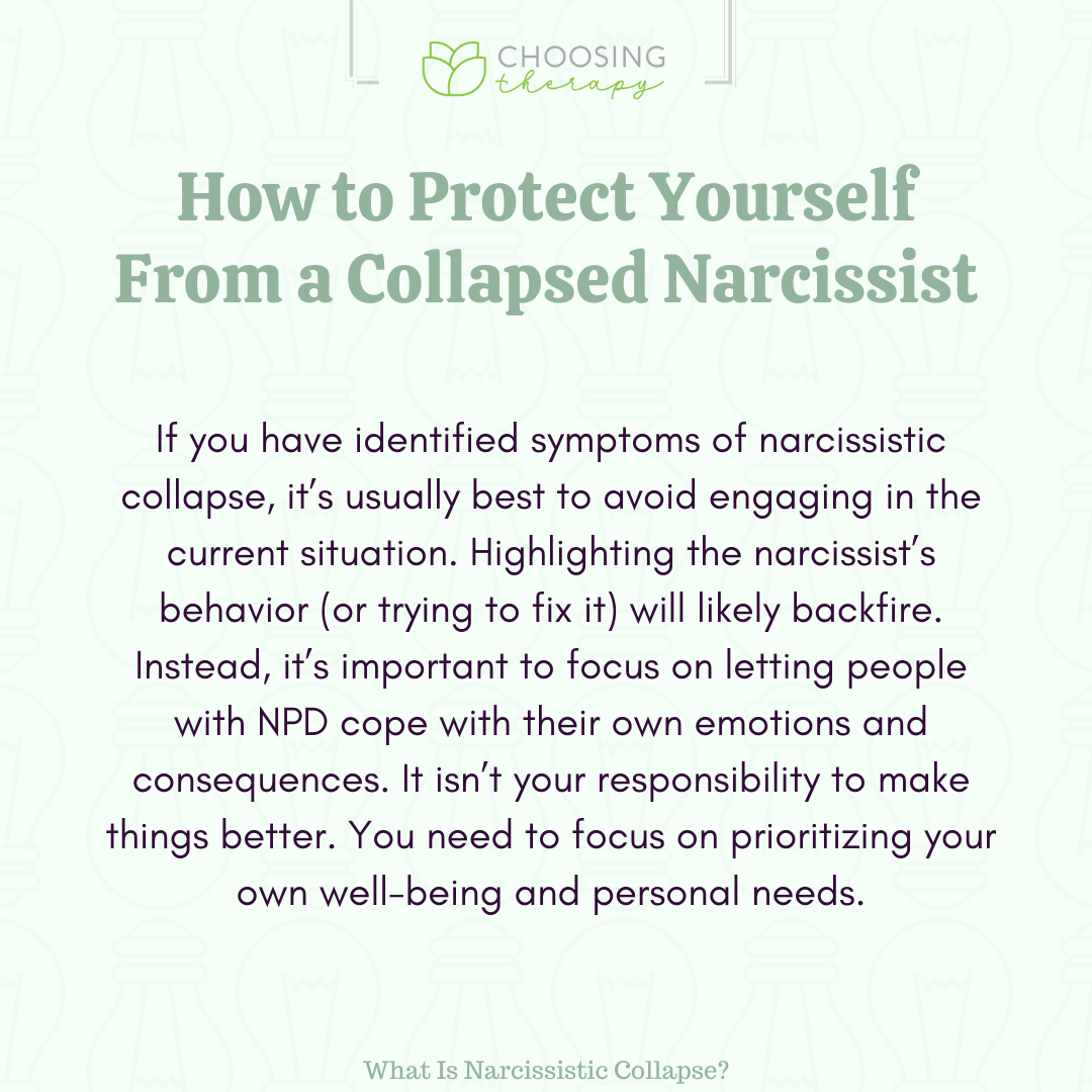 How to Protect Yourself From a Collapsed Narcissist