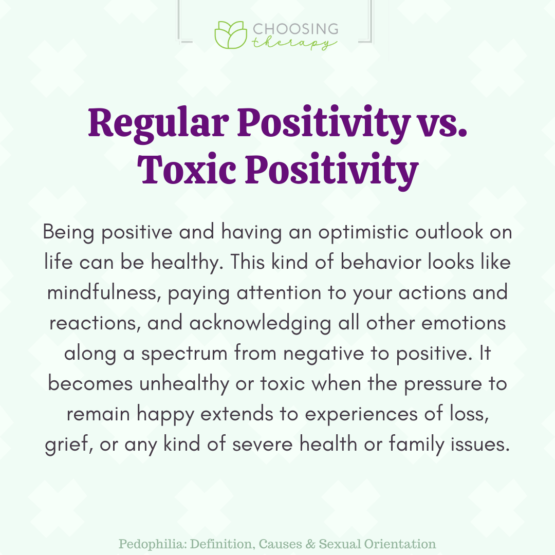 Regular Positivity Vs Toxic Positivity