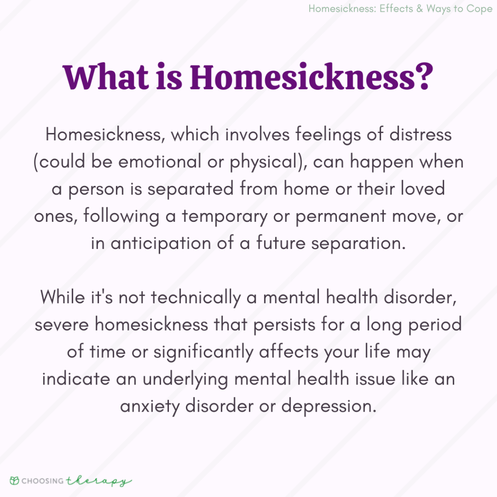 homesickness essay