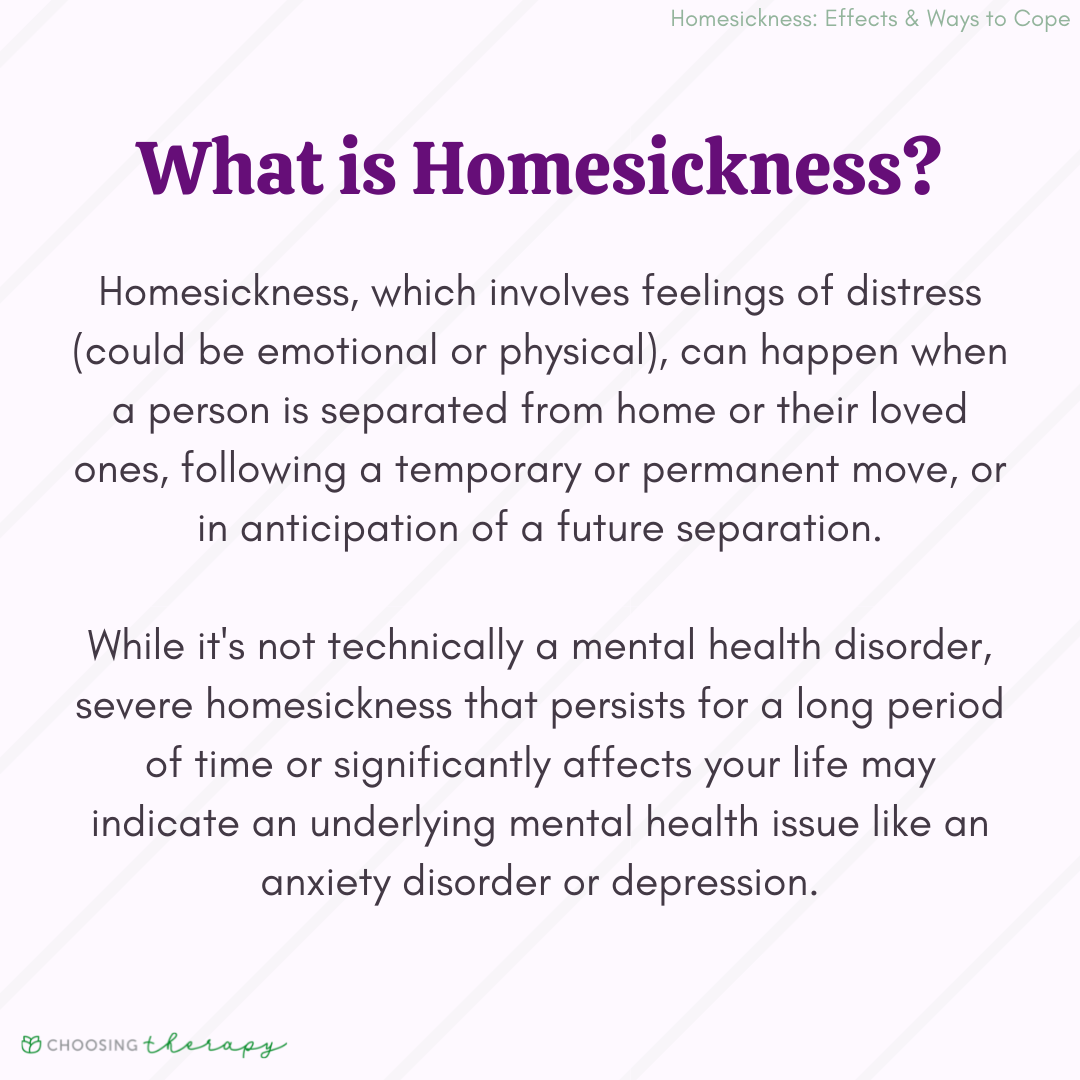 What is Homesickness