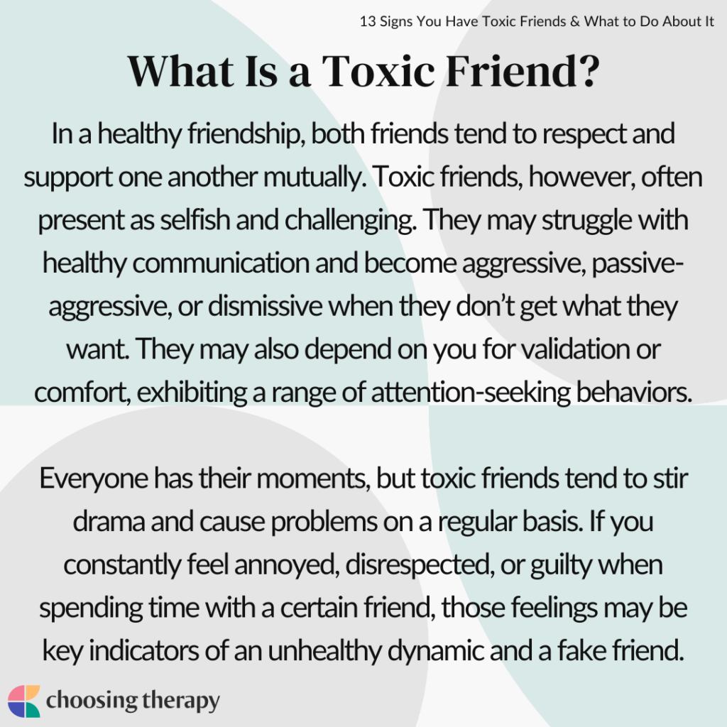 13 Signs That You Have Toxic Friends