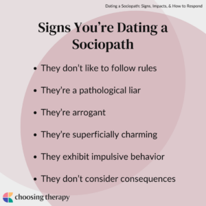 18 Signs You’re Dating a Sociopath