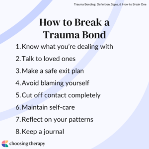 How To Break a Trauma Bond