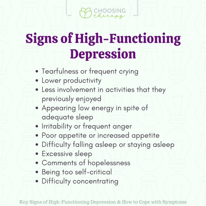 Key Signs Of High Functioning Depression And How To Cope With Symptoms