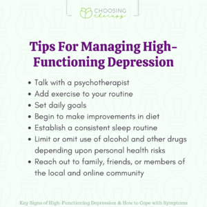 Tips For Managing High-Functioning Depression