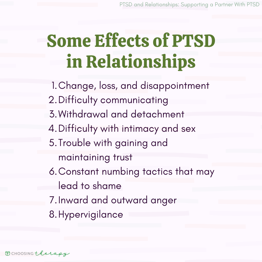 Effects of PTSD in Relationships