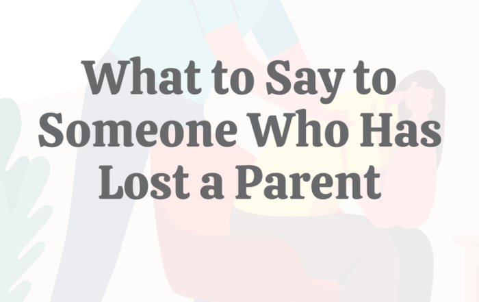 Coping With the Death of a Parent