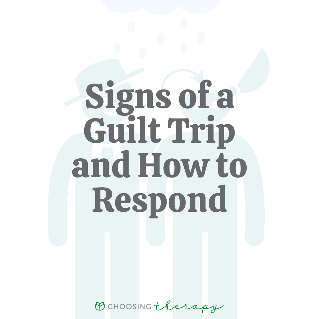 guilt trip after break up