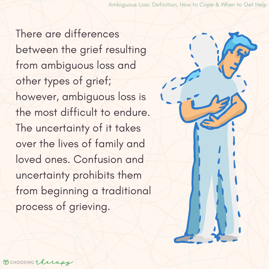 Grief from Ambiguous Loss Vs Normal Grief