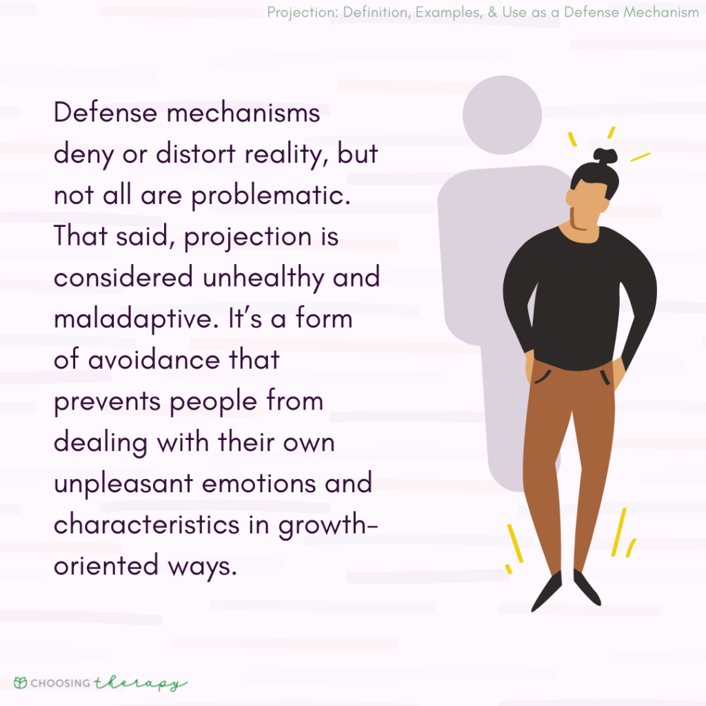 Projection Definition, Examples, & Use as a Defense Mechanism