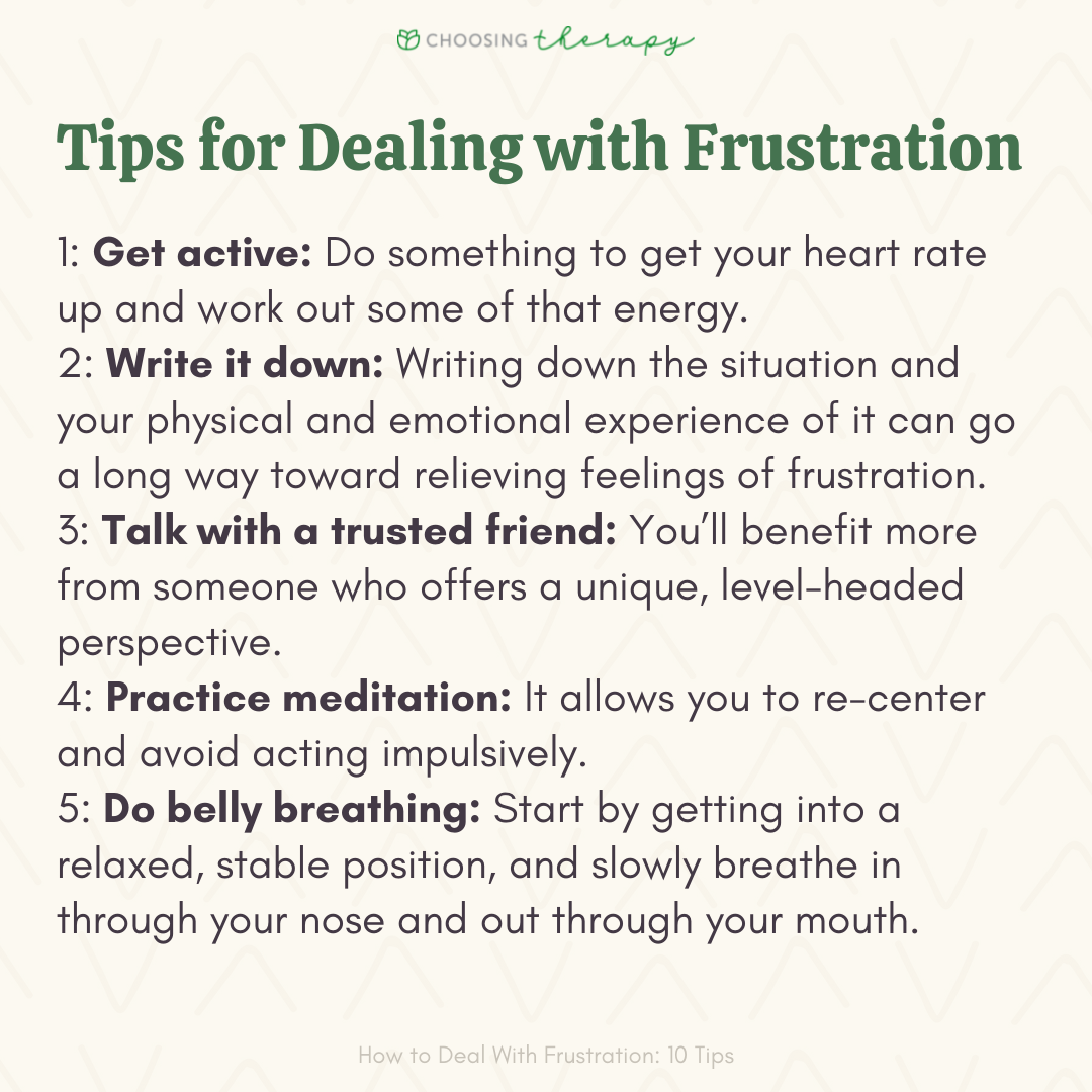 Tips for Dealing with Frustration