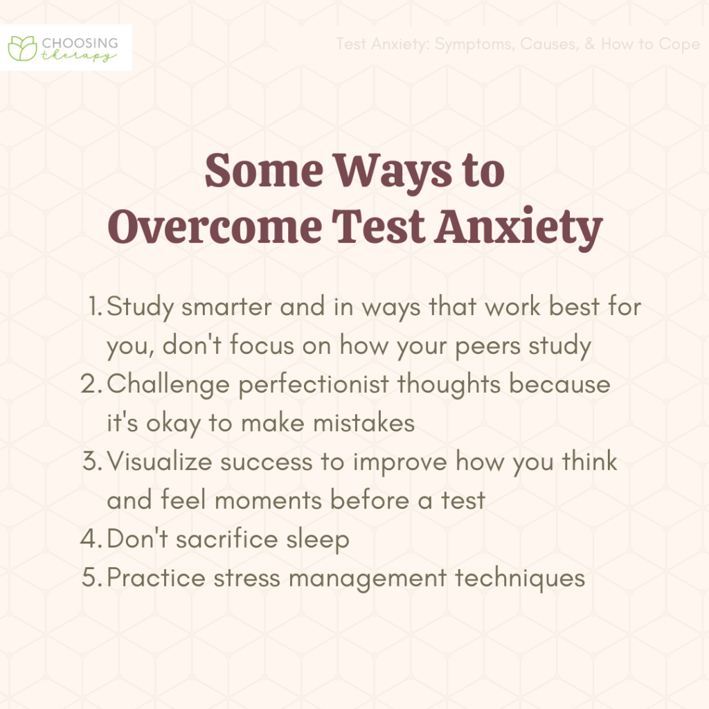 Test Anxiety Symptoms, Causes, & How to Cope