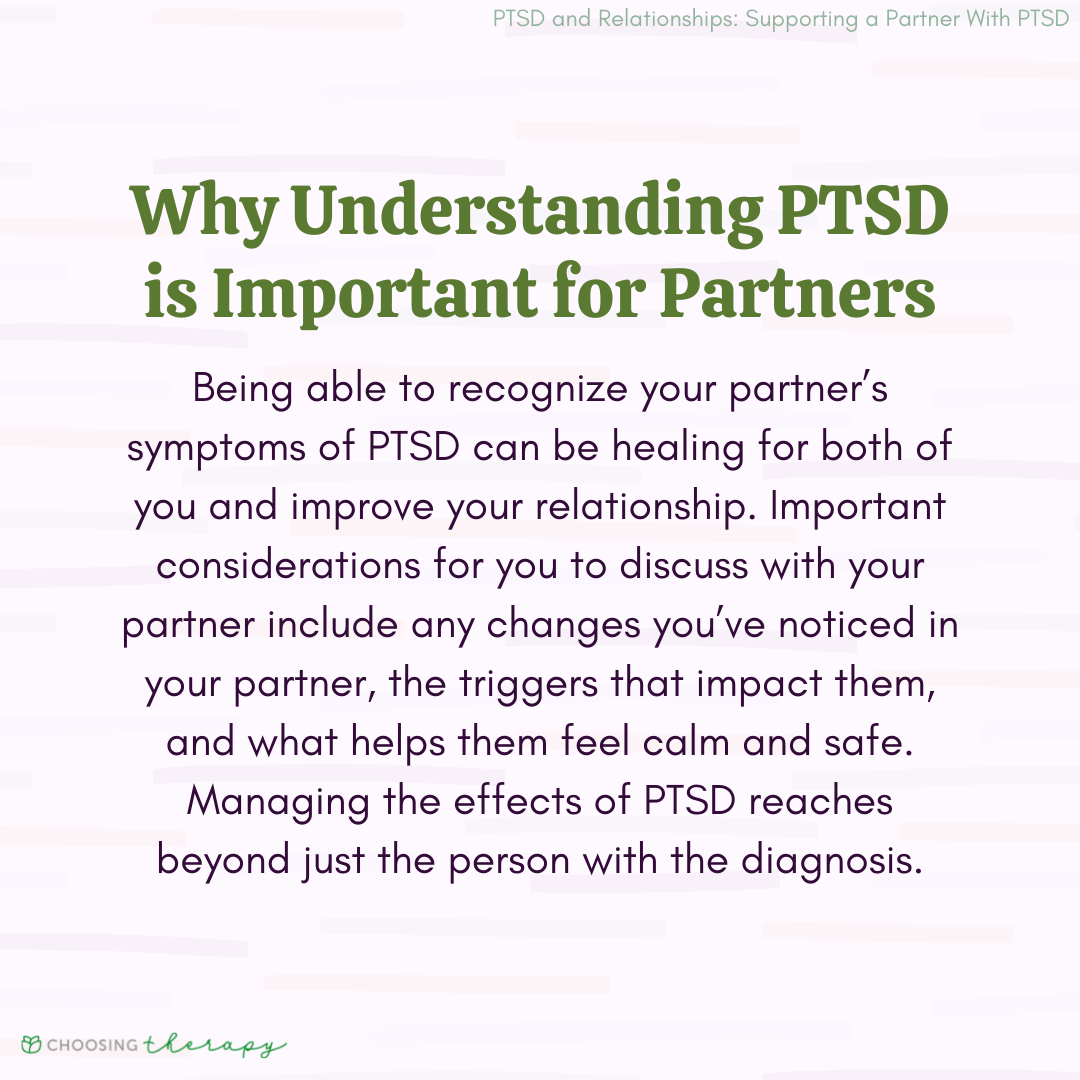 Why Understanding PTSD is Important for Partners