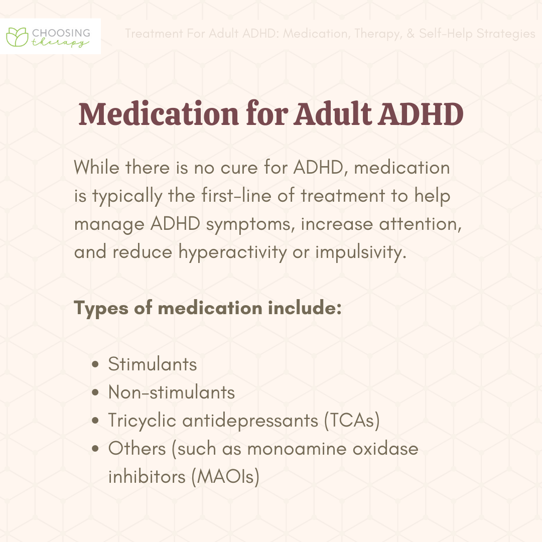 Medication for Adult ADHD