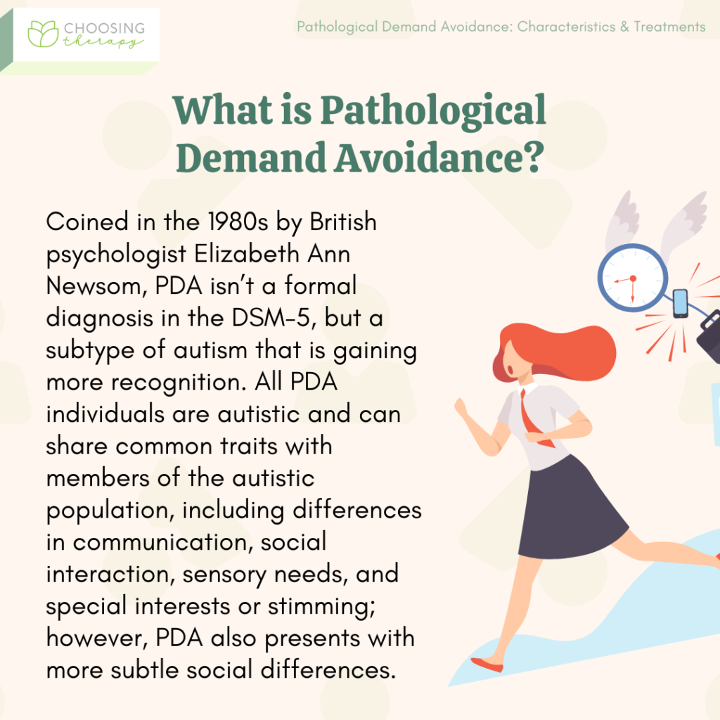 What is pathological demand avoidance 