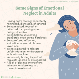 Signs of Emotional Neglect in Adulthood