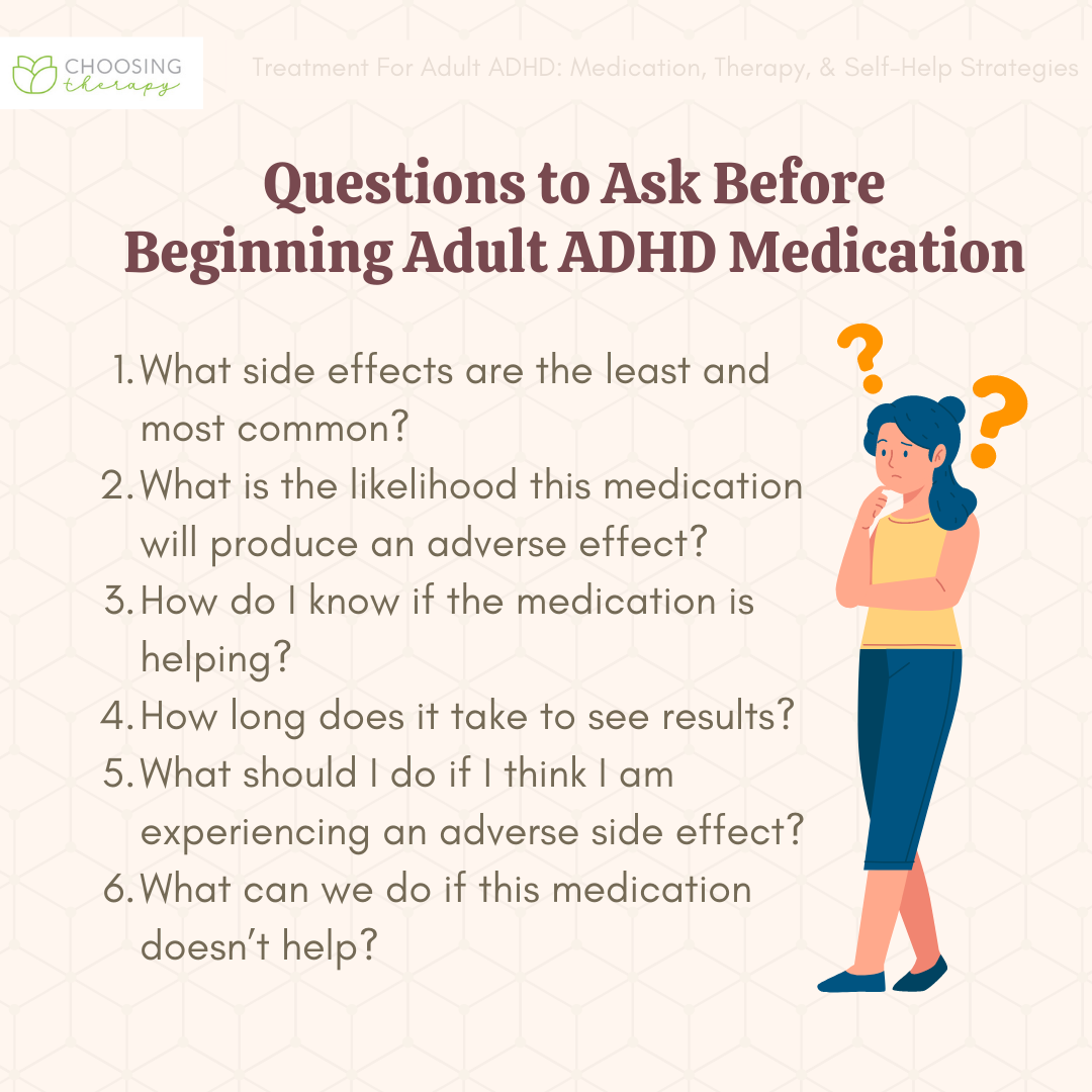 Questions to Ask Before Beginning Adult ADHD Medication