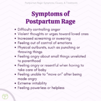 Postpartum Rage: Symptoms, Causes, & Treatments