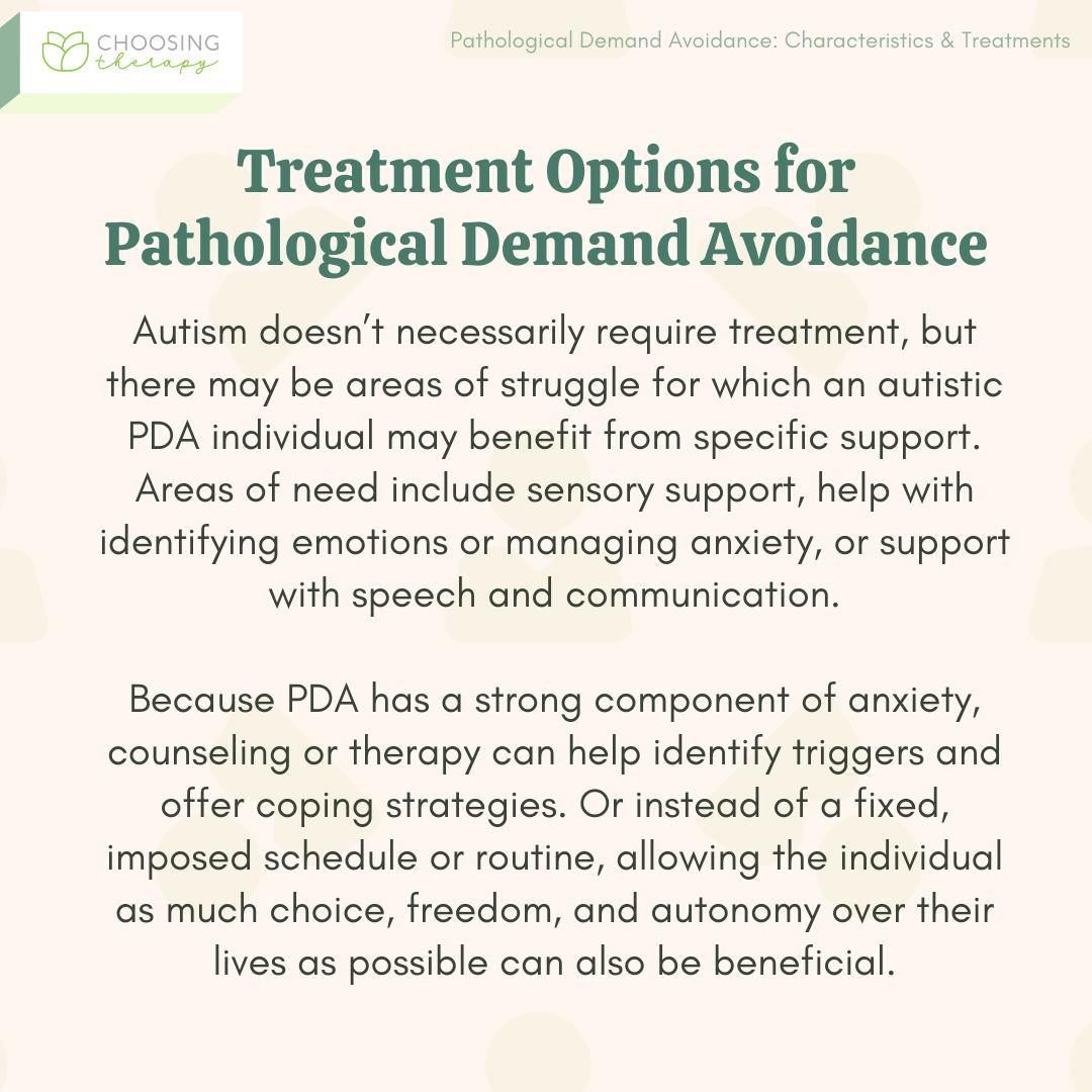 What is pathological demand avoidance 
