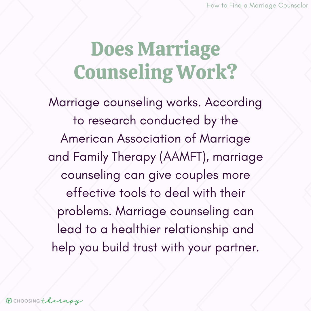 Does Marriage Counseling Work?