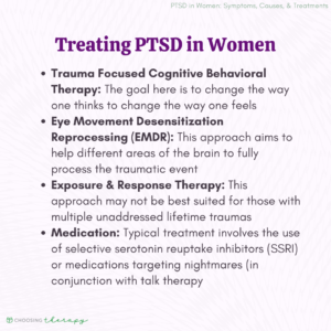 PTSD in Women: Symptoms, Causes, & Treatments