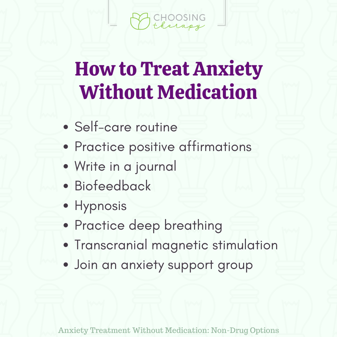 17 Effective Ways To Treat Anxiety Without Medication